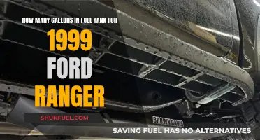 Ford Ranger Fuel Tank Capacity: How Many Gallons?