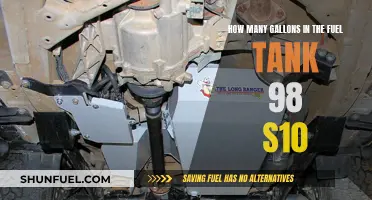 Fuel Tank Capacity of 98 S10: Gallons Explained