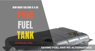 Ford F100 Fuel Tank Capacity: Gallons Explained