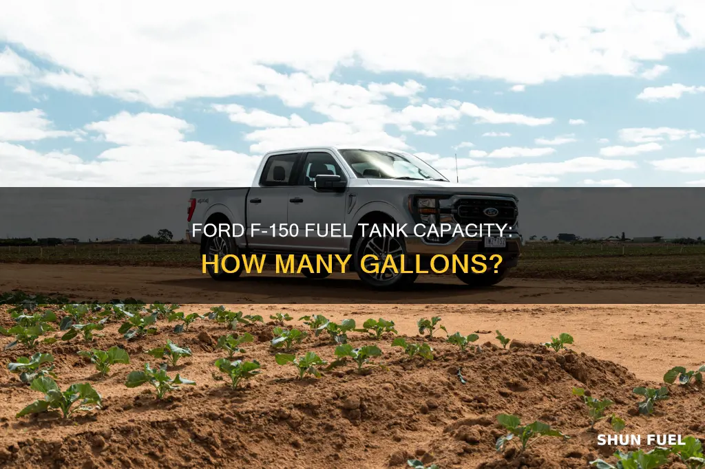 how many gallons is a f150 fuel tank