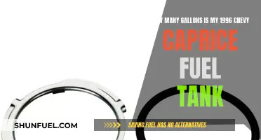 Caprice Fuel Tank Capacity: How Many Gallons?