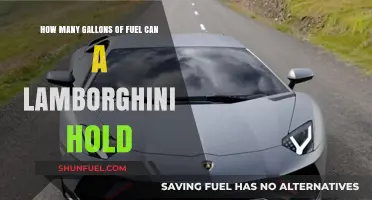 Lamborghini Fuel Tank Capacity: How Many Gallons Can It Hold?