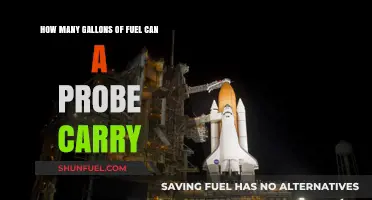 Exploring Space: Probe Fuel Capacity and Galactic Travel Limits