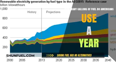Annual US Fuel Consumption: How Many Gallons Do Americans Use?