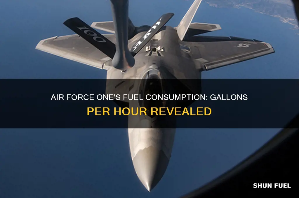 how many gallons of fuel does air force one use