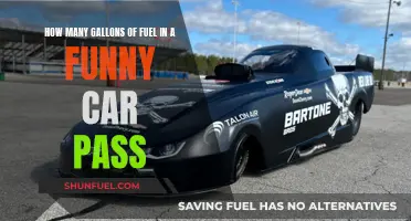 Fuel Gallons in a Funny Car: How Many?
