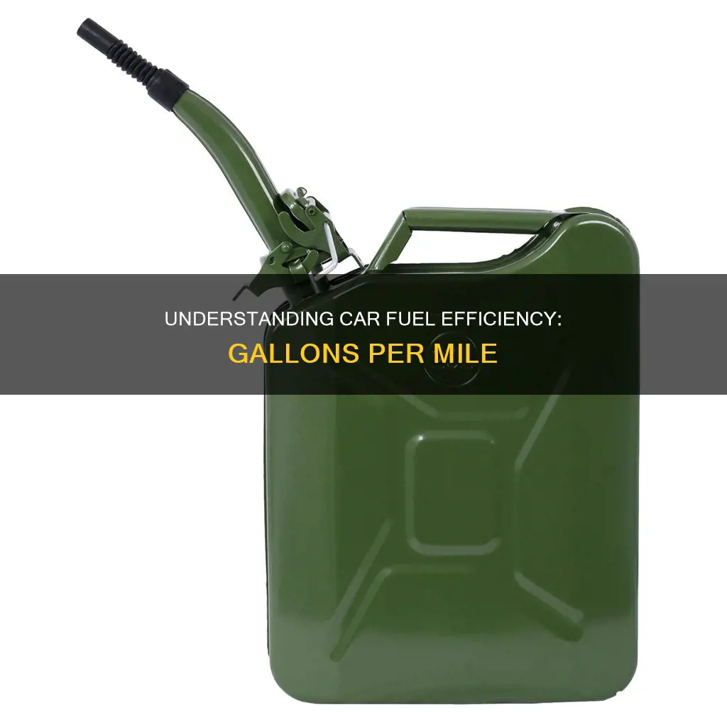 how many gallons of gas fuel a car