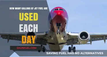 Daily Jet Fuel Consumption: How Many Gallons Power Global Flights?