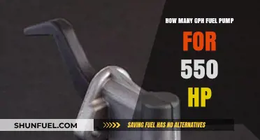 Choosing the Right GPH Fuel Pump for 550 HP Engines