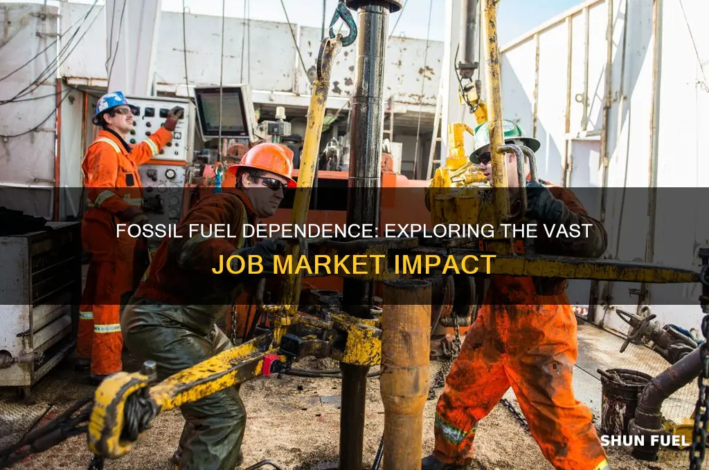 how many jobs rely on fossil fuels