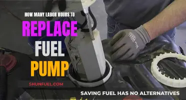 Replacing Fuel Pump: How Many Labor Hours Needed?