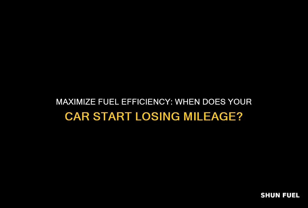 how many lbs before your car loses fuel mileage