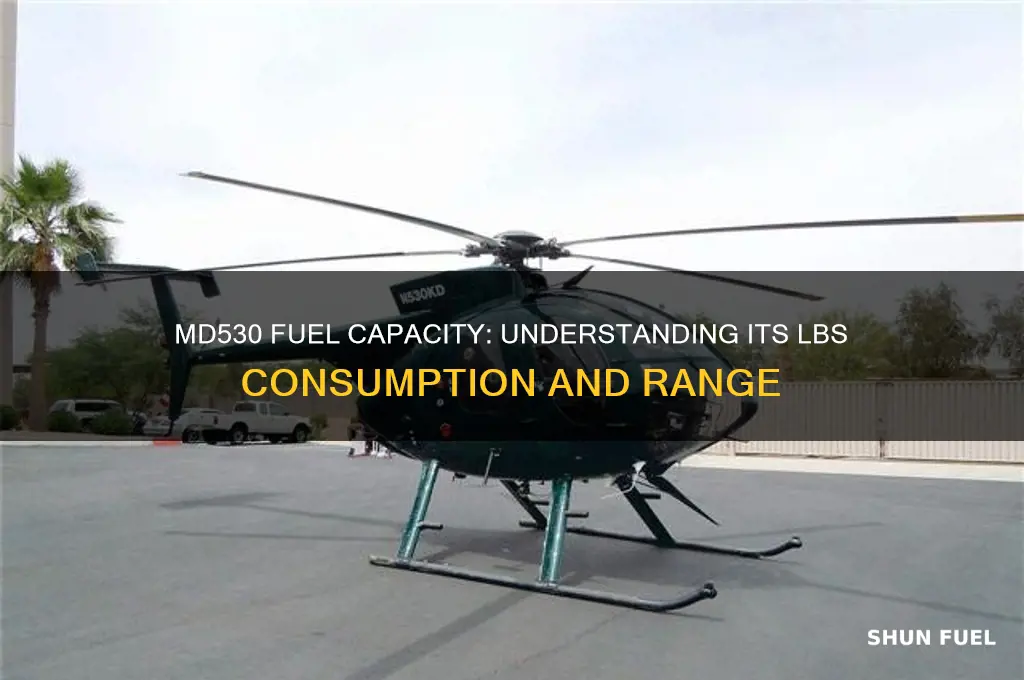 how many lbs fuel md530