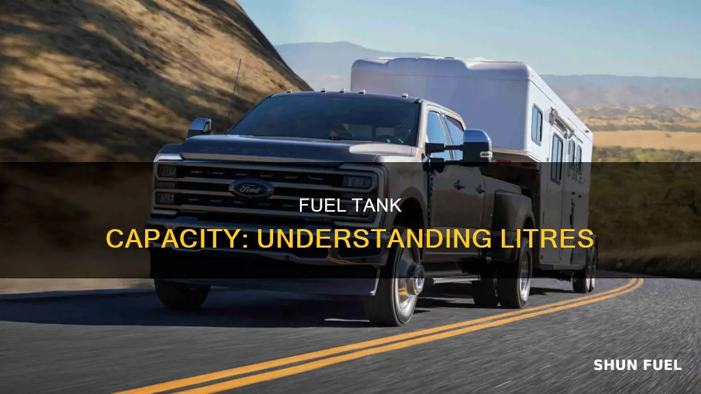 how many litres in a tank of fuel
