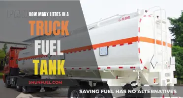 Truck Fuel Tank Capacity: How Many Liters?