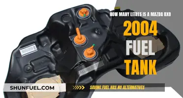 Mazda RX-8 Fuel Tank Capacity: 2004 Edition