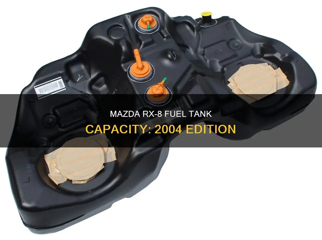 how many litres is a mazda rx8 2004 fuel tank