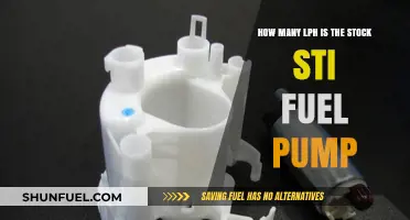 Stock STI Fuel Pump LPH: Understanding Its Flow Rate and Performance