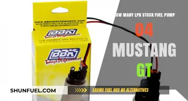 Stock Fuel Pump LPH Capacity in 2004 Mustang GT Explained