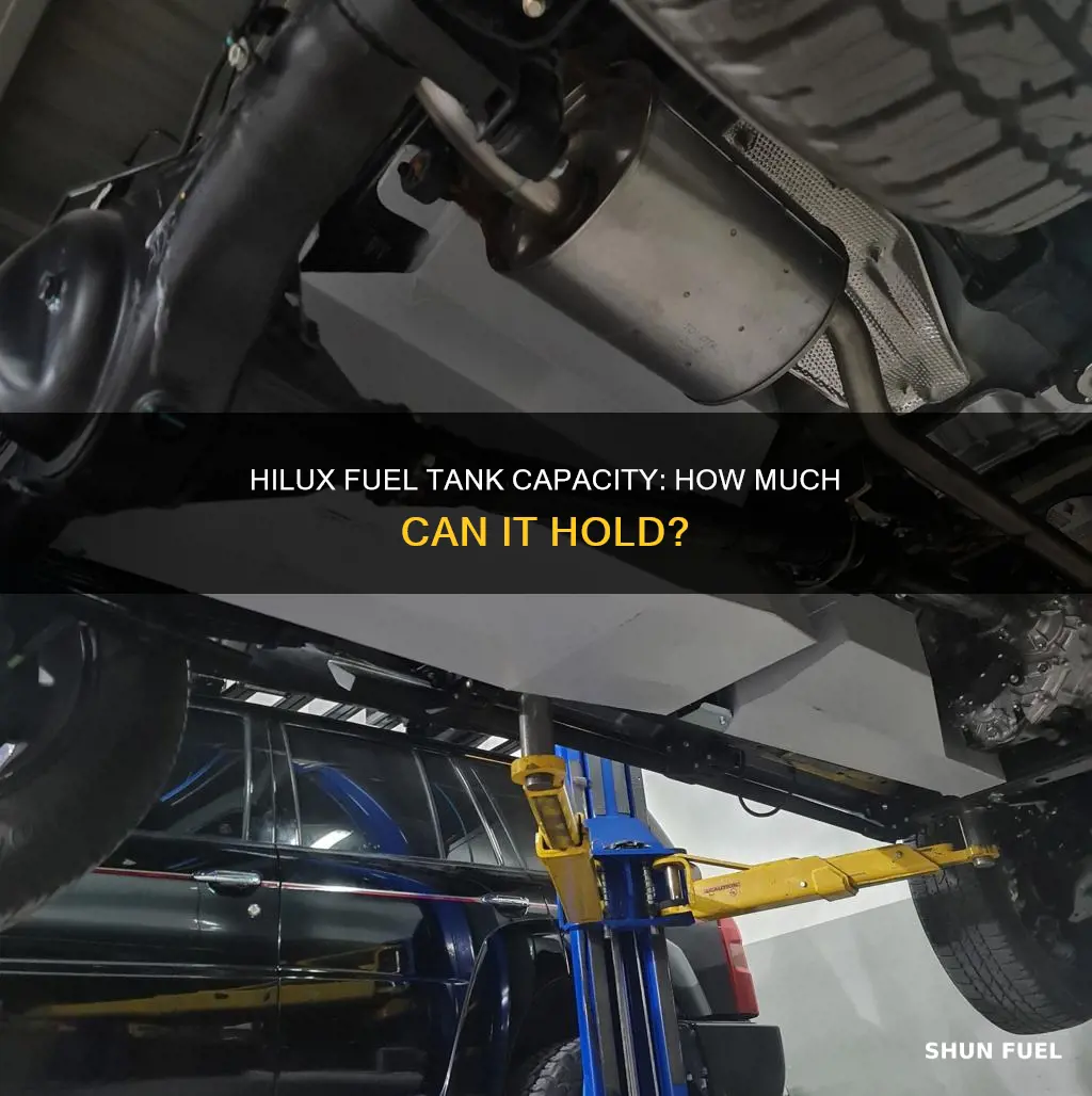 how many ltr fuel tank on a toyota hilux