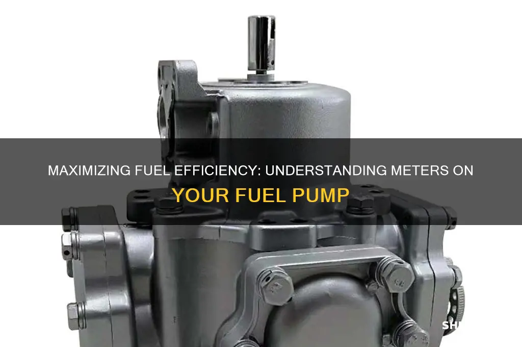 how many meters on a fuel pump