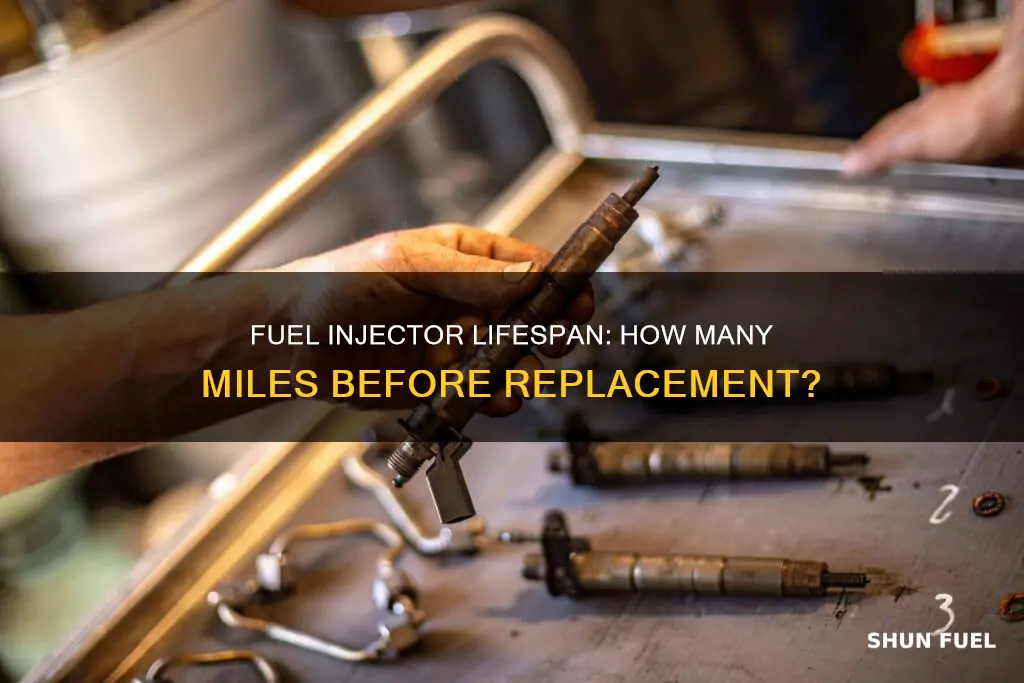 how many miles are fuel injectors good for