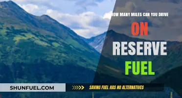 Driving on Empty: How Far Can You Go on Reserve Fuel?