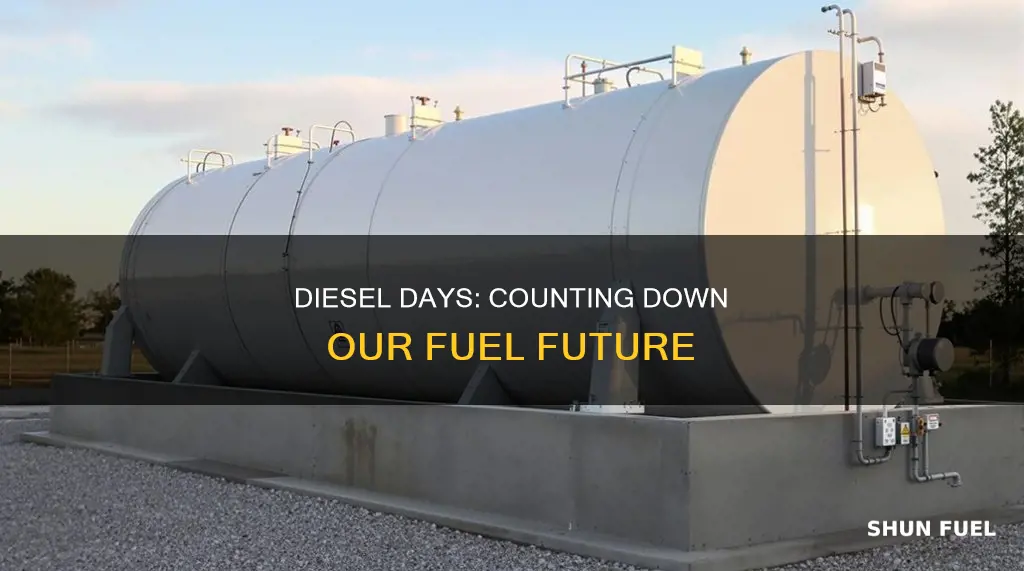 how many more days of diesel fuel do we have
