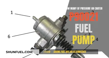 Carter P90021 Fuel Pump: Pressure and Performance Analysis