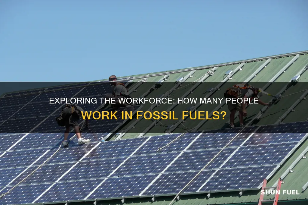 how many people are in the fossil fuel buisness