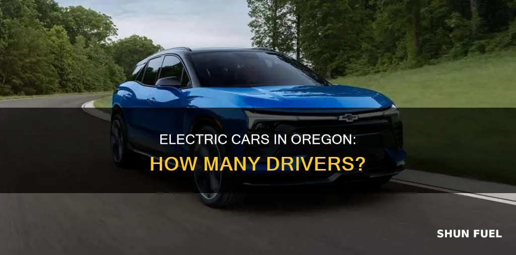 how many people drive electic fuel cars in oregon