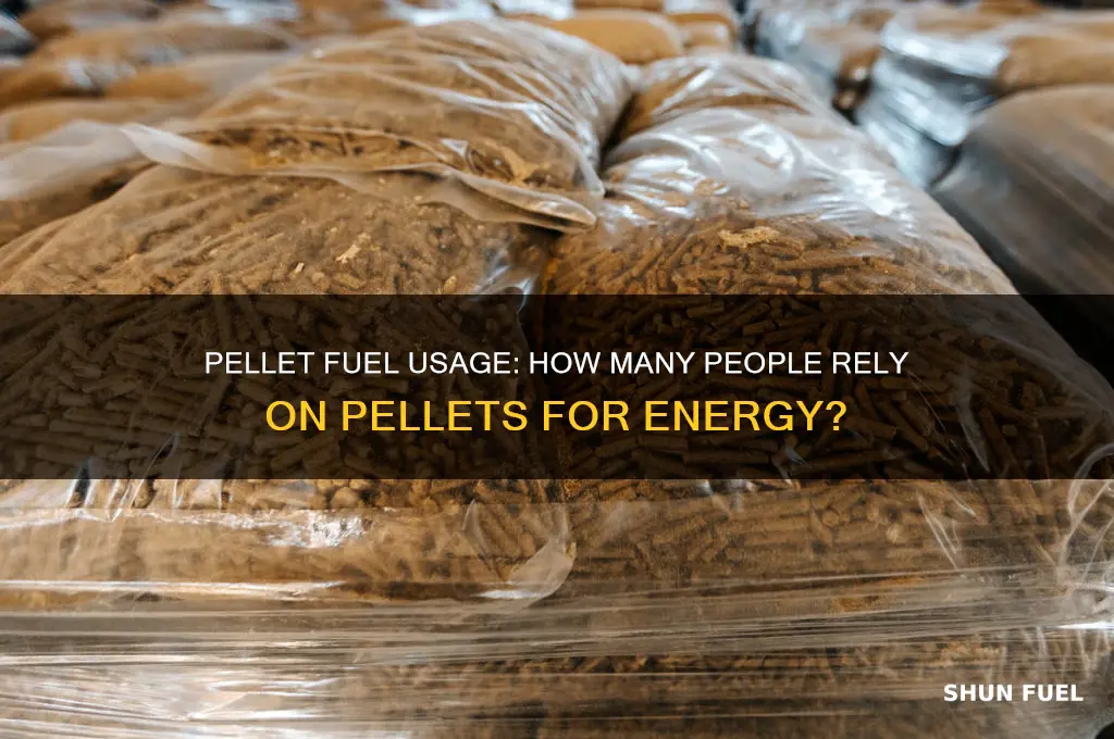 how many people use pellets as fuel