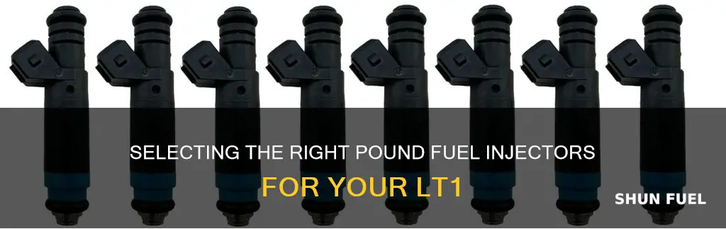 how many pound fuel injectors for my lt1