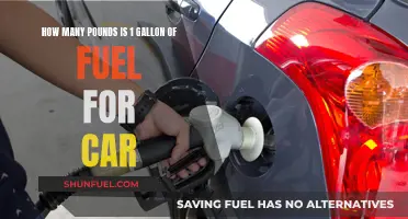 Gallon of Fuel: How Much Does It Weigh?