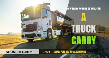 Truck Fuel Capacity: How Many Pounds Can It Carry?