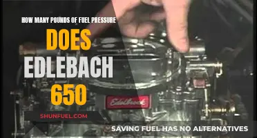 Understanding Edelbach 650's Fuel Pressure in Pounds