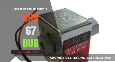 Choosing the Right PSI Fuel Pump for Your 1967 VW Beetle