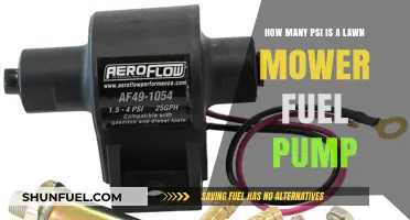 Understanding Lawn Mower Fuel Pump PSI: A Comprehensive Guide