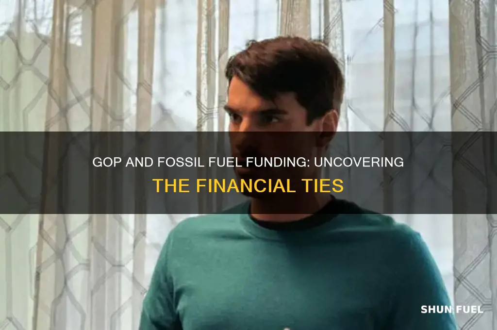 how many republicans take money from fossil fuel