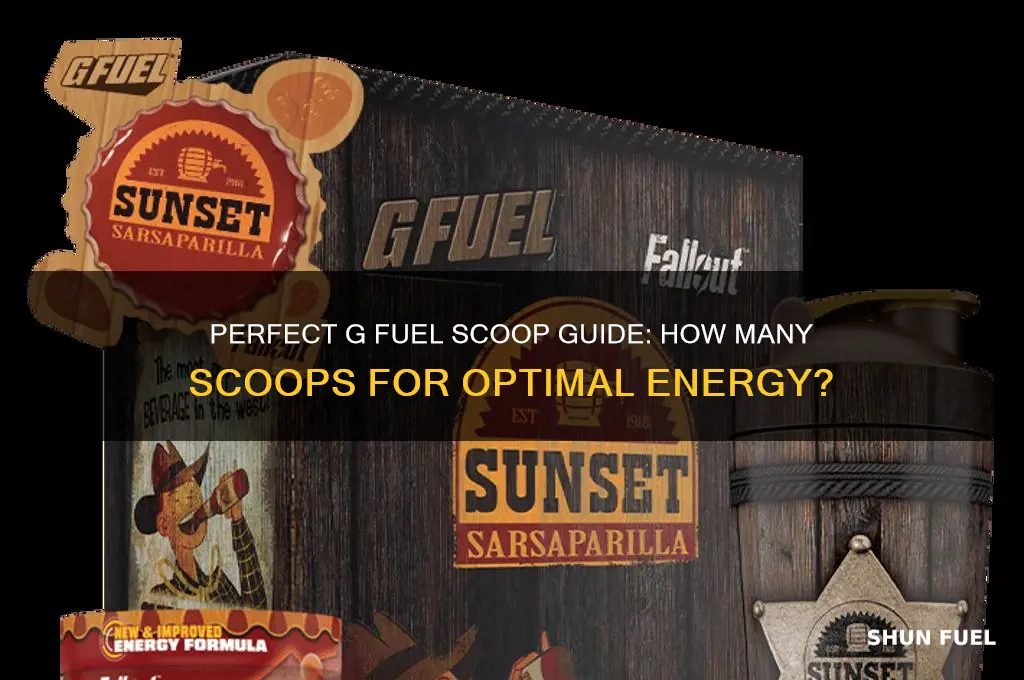 how many scoops do i use for g fuel