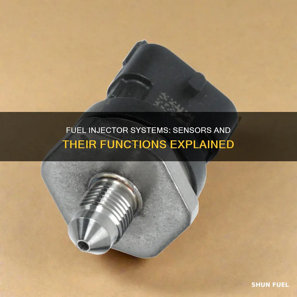 how many sensors are iin a fuel injector system