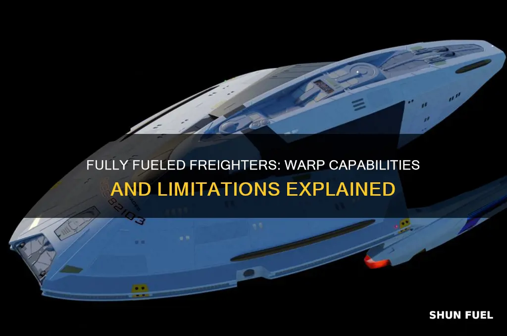 how many times can a fully fueled freighter warp