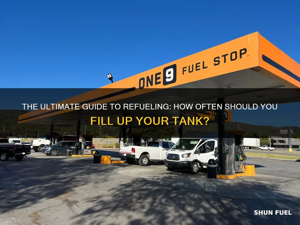 how many times to fuel up your car