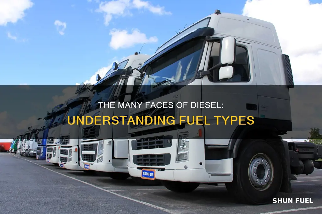 how many type of diesel fuel