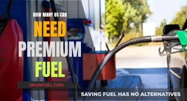 US Cars and Premium Fuel: How Many Need It?