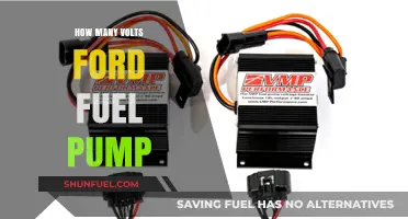 Ford Fuel Pump Voltage: Understanding the Optimal Power Requirements