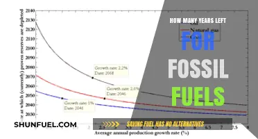Fossil Fuels Countdown: Estimating the Remaining Years of Reserves