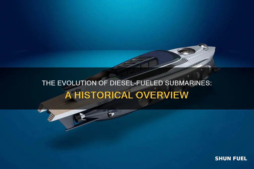 how many years weresubmarines fueled by diesel