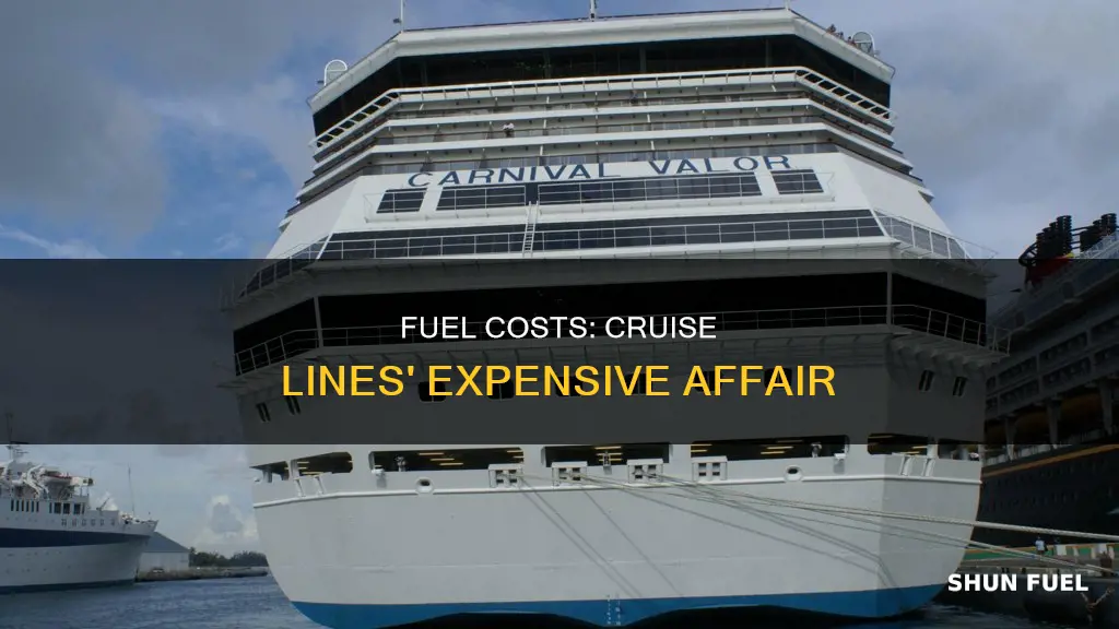 how mcuh do average cruise lines spend on fuel