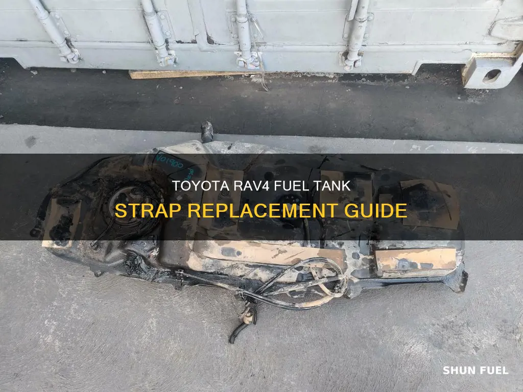 how ment fuel tank strap for a toyota 1996 rav4